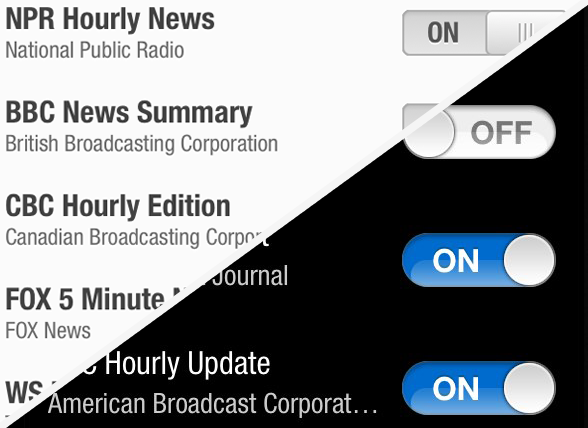 Your App, Your News feature